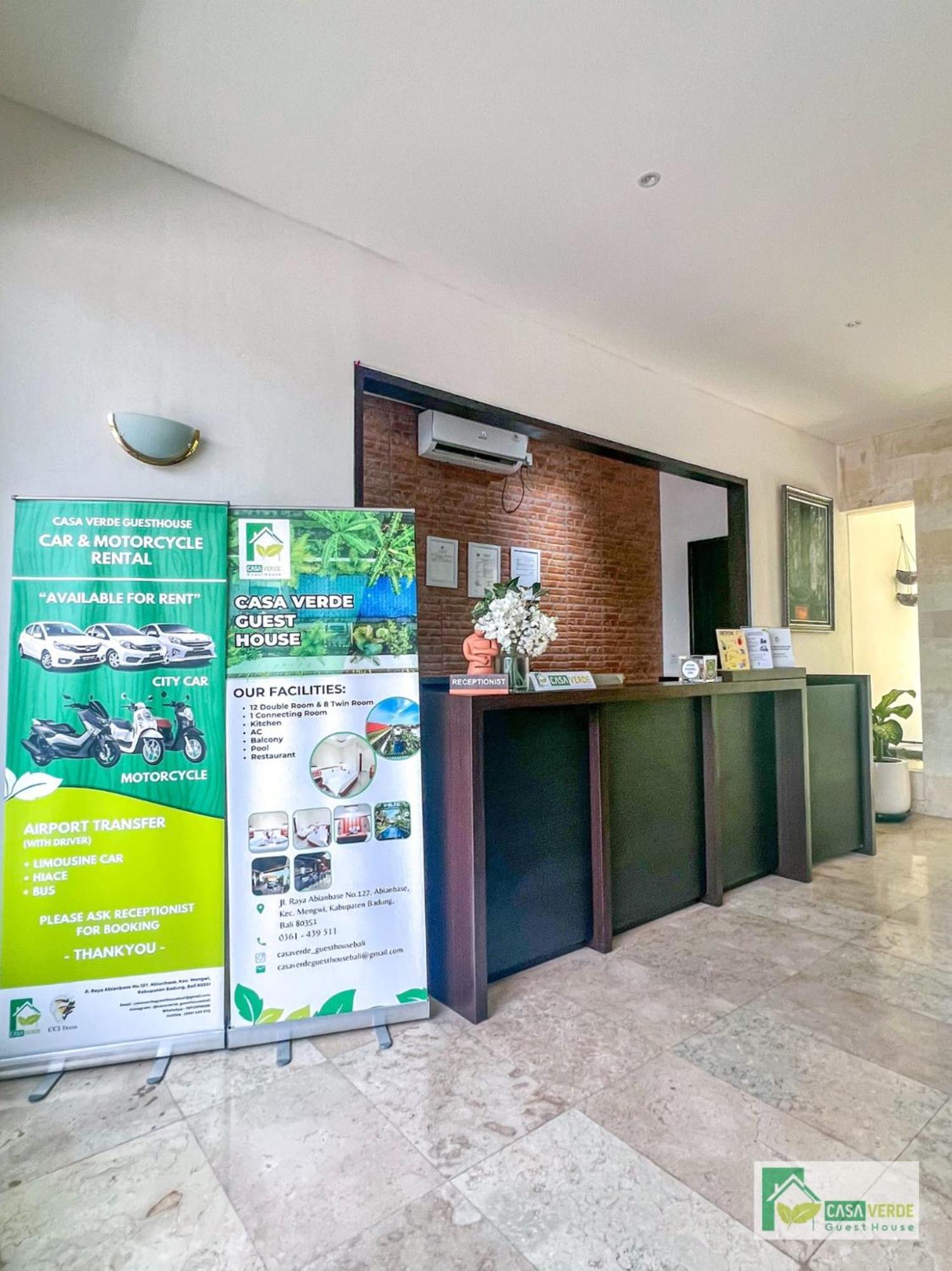 Casa Verde Guest House Sempidi Экстерьер фото